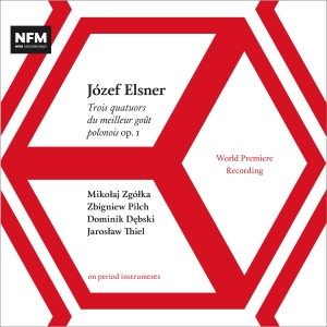 Józef Elsner - Trois Quatuors Du Meilleur Goût Pol in der Gruppe Externt_Lager / Naxoslager bei Bengans Skivbutik AB (3977797)