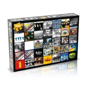 The Beatles - Album Collage (1000 Piece Puzzle) in der Gruppe CDON - Exporterade Artiklar_Manuellt / Merch_CDON_exporterade bei Bengans Skivbutik AB (3978949)