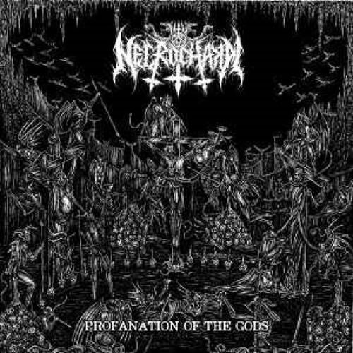 Necrochakal - Profanation Of The Gods in der Gruppe CD / Hårdrock/ Heavy metal bei Bengans Skivbutik AB (3979686)