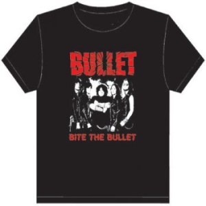 Bullet - T/S Bite The Bullet (M) in der Gruppe MERCHANDISE / Merch / Hårdrock bei Bengans Skivbutik AB (3979943)