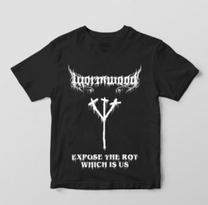 Wormwood - T/S Expose The Rot Which Is Us (Xl) in der Gruppe MERCHANDISE / Merch / Hårdrock bei Bengans Skivbutik AB (3980086)