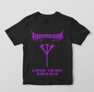 Wormwood - T/S Expose The Rot Which Is Us (M) in der Gruppe MERCHANDISE / Merch / Hårdrock bei Bengans Skivbutik AB (3980094)