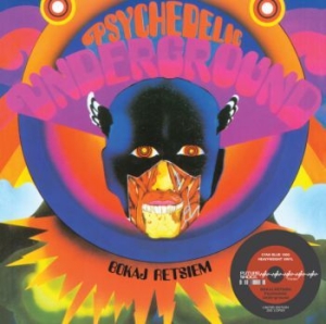 Bokaj Retsiem - Psychedelic Underground (Cyan Blue) in der Gruppe VINYL / Rock bei Bengans Skivbutik AB (3981595)