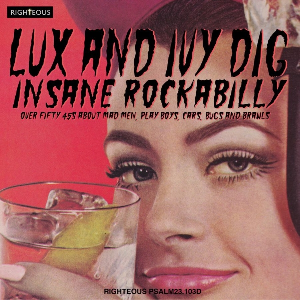 Various Artists - Lux And Ivy Dig Insane Rockabilly in der Gruppe CD / Bestseller bei Bengans Skivbutik AB (3981763)