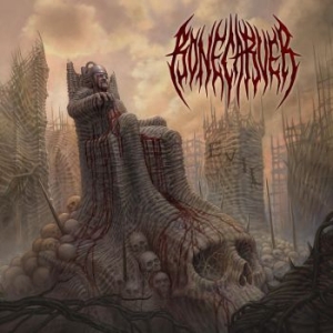 Bonecarver - Evil (Bone Splatter Vinyl) in der Gruppe VINYL / Hårdrock/ Heavy metal bei Bengans Skivbutik AB (3981769)