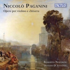Paganini Niccolo - Opere Per Violino E Chitarra in der Gruppe Externt_Lager / Naxoslager bei Bengans Skivbutik AB (3982144)
