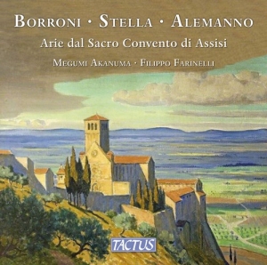 Alemanno Antonio Borroni Alessan - Arie Dal Sacro Convento Di Assisi in der Gruppe CD bei Bengans Skivbutik AB (3982146)