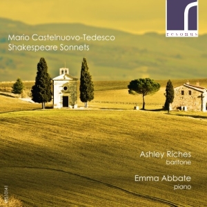 Castelnuovo-Tedesco Mario Shakesp - Shakespeare Sonnets in der Gruppe CD bei Bengans Skivbutik AB (3982563)