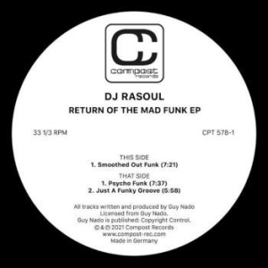 Dj Rasoul - Return Of The Mad Funk Ep in der Gruppe VINYL / Dance-Techno bei Bengans Skivbutik AB (3982785)