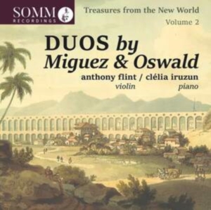 Alexandre Levy Francisco Mignone - Duos By Miguez & Oswald - Treasures in der Gruppe Externt_Lager / Naxoslager bei Bengans Skivbutik AB (3983147)