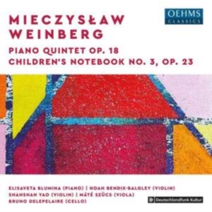 Weinberg Mieczyslaw - Piano Quintet, Op. 18 & Children´S in der Gruppe Externt_Lager / Naxoslager bei Bengans Skivbutik AB (3983173)