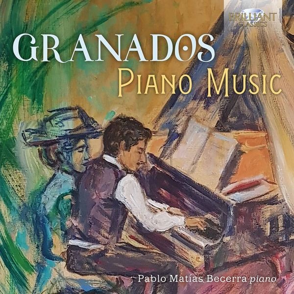 Granados Enrique - Piano Music in der Gruppe CD / Klassiskt bei Bengans Skivbutik AB (3983472)