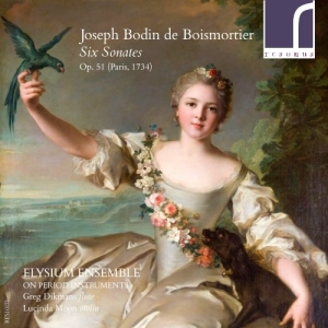 Bodin De Boismortier Joseph - Six Sonates, Op. 51 in der Gruppe CD bei Bengans Skivbutik AB (3983477)