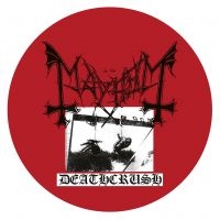 Mayhem - Deathcrush (Pic-Disc) in der Gruppe VINYL / Hårdrock,Norsk Musik bei Bengans Skivbutik AB (3984103)