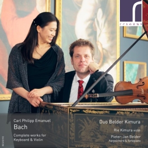 Bach Carl Philipp Emanuel - Complete Works For Keyboard & Violi in der Gruppe Externt_Lager / Naxoslager bei Bengans Skivbutik AB (3984117)