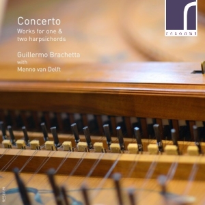 Brachetta Guillermo Van Delft Me - Works For One & Two Harpsichords in der Gruppe CD bei Bengans Skivbutik AB (3984129)