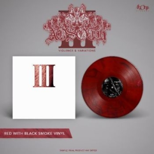 Aosoth - Iii - Violence & Variations (Red Vi in der Gruppe VINYL / Hårdrock/ Heavy metal bei Bengans Skivbutik AB (3985222)