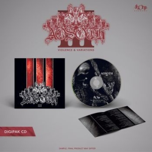 Aosoth - Iii - Violence & Variations (Digipa in der Gruppe CD / Hårdrock/ Heavy metal bei Bengans Skivbutik AB (3985235)