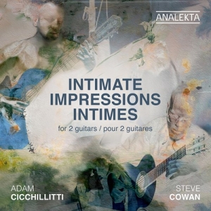 Claude Debussy Andre Jolivet Fede - Intimate Impressions For 2 Guitars in der Gruppe CD bei Bengans Skivbutik AB (3985276)