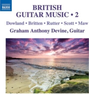 John Dowland Benjamin Britten Joh - British Guitar Music, Vol. 2 in der Gruppe Externt_Lager / Naxoslager bei Bengans Skivbutik AB (3985305)