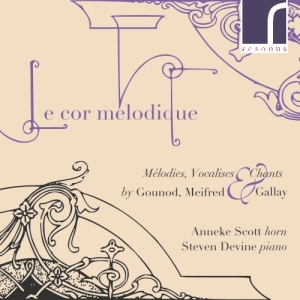 Gounod Charles François Meifred - Le Cor Mélodique: Mélodies, Vocalis in der Gruppe Externt_Lager / Naxoslager bei Bengans Skivbutik AB (3985426)