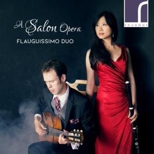 Flauguissimo Duo - A Salon Opera in der Gruppe Externt_Lager / Naxoslager bei Bengans Skivbutik AB (3985431)