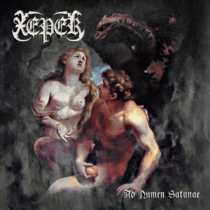 Xeper - Ad Numen Satanae (Grey Vinyl Lp) in der Gruppe VINYL / Hårdrock bei Bengans Skivbutik AB (3986303)