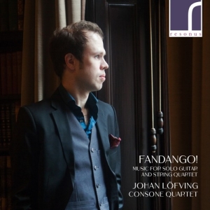 Löfving Johan Consone Quartet - Fandango!: Music For Solo Guitar An in der Gruppe Externt_Lager / Naxoslager bei Bengans Skivbutik AB (3986314)