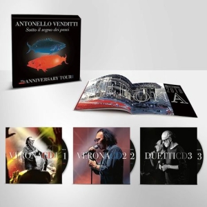 Venditti Antonello - Sotto Il Segno Dei Pesci - The Anniversa in der Gruppe CD / Pop-Rock,Övrigt bei Bengans Skivbutik AB (3986383)