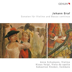 Johann Graf - Sonaten Fur Violine Und Basso Conti in der Gruppe CD bei Bengans Skivbutik AB (3988787)
