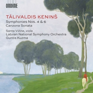 Talivaldis Kenins - Symphonies Nos. 4 And 6 & Canzona S in der Gruppe Externt_Lager / Naxoslager bei Bengans Skivbutik AB (3988819)