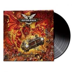 Motorjesus - Hellbreaker (Black Vinyl Lp) in der Gruppe VINYL / Hårdrock/ Heavy metal bei Bengans Skivbutik AB (3989946)