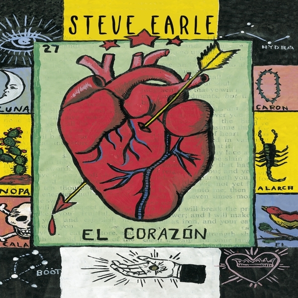Steve Earle - El Corazon in der Gruppe CD / Bestseller bei Bengans Skivbutik AB (3990663)