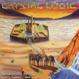 Manilla Road - Crystal Logic (Gold Vinyl) in der Gruppe VINYL / Hårdrock bei Bengans Skivbutik AB (3991395)