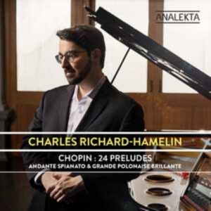 Frederic Chopin - 24 Preludes - Andante Spianato & Gr in der Gruppe CD bei Bengans Skivbutik AB (3991407)