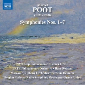Marcel Poot - Symphonies Nos. 1-7 in der Gruppe Externt_Lager / Naxoslager bei Bengans Skivbutik AB (3991412)