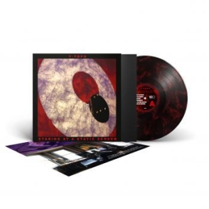T-Tops - Staring At A Static Screen (Red/Bla in der Gruppe VINYL / Pop-Rock bei Bengans Skivbutik AB (3992522)