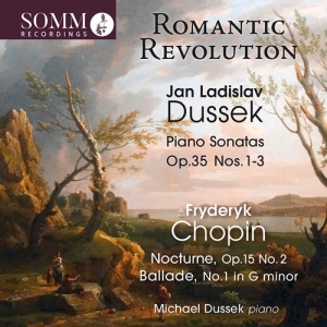 Chopin Frederic Dussek Jan Ladis - Romantic Revolution in der Gruppe CD bei Bengans Skivbutik AB (3992578)
