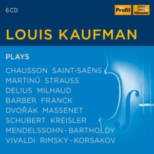 Samuel Barber Felix Mendelssohn Ba - Chausson, Schubert, & Others: Violi in der Gruppe Externt_Lager / Naxoslager bei Bengans Skivbutik AB (3992587)