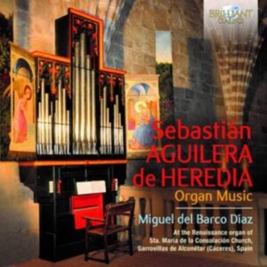 Heredia Sebastian Aguilera De - Organ Music in der Gruppe Externt_Lager / Naxoslager bei Bengans Skivbutik AB (3992601)