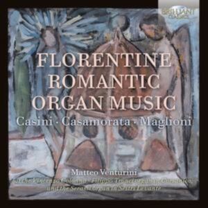 Casamorata Luigi Ferdinando Casin - Florentine Romantic Organ Music in der Gruppe Externt_Lager / Naxoslager bei Bengans Skivbutik AB (3992602)