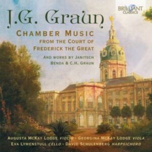 Graun Johann Gottlieb - Chamber Music in der Gruppe Externt_Lager / Naxoslager bei Bengans Skivbutik AB (3992604)
