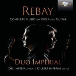 Rebay Ferdinand - Music For Viola And Guitar in der Gruppe Externt_Lager / Naxoslager bei Bengans Skivbutik AB (3992605)