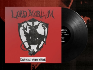 Lord Mortvm - Diabolical Omen Of Hell (Black Viny in der Gruppe VINYL / Hårdrock/ Heavy metal bei Bengans Skivbutik AB (3992901)