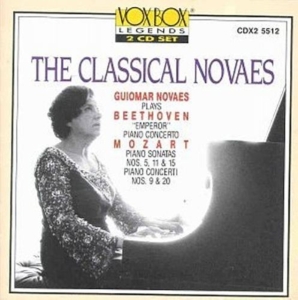 Beethoven / Mozart - Classical Novaes in der Gruppe Externt_Lager / Naxoslager bei Bengans Skivbutik AB (3993425)