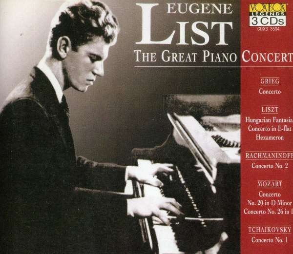 Various - Great Piano Concertos in der Gruppe CD / Bestseller bei Bengans Skivbutik AB (3994446)