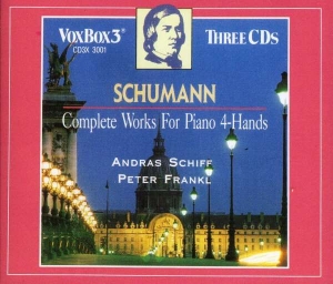 Schumann Robert - Complete Works For Piano 4-Hands in der Gruppe CD / Klassiskt bei Bengans Skivbutik AB (3994448)