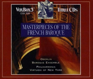 Various - Masterpieces Of The French Baroque in der Gruppe CD bei Bengans Skivbutik AB (3994450)