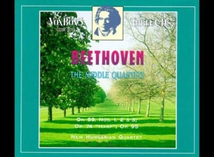 Beethoven Ludwig Van - Middle Quartets in der Gruppe Externt_Lager / Naxoslager bei Bengans Skivbutik AB (3994452)