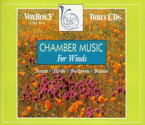 Various - Chamber Music For Winds in der Gruppe CD / Bestseller bei Bengans Skivbutik AB (3994453)